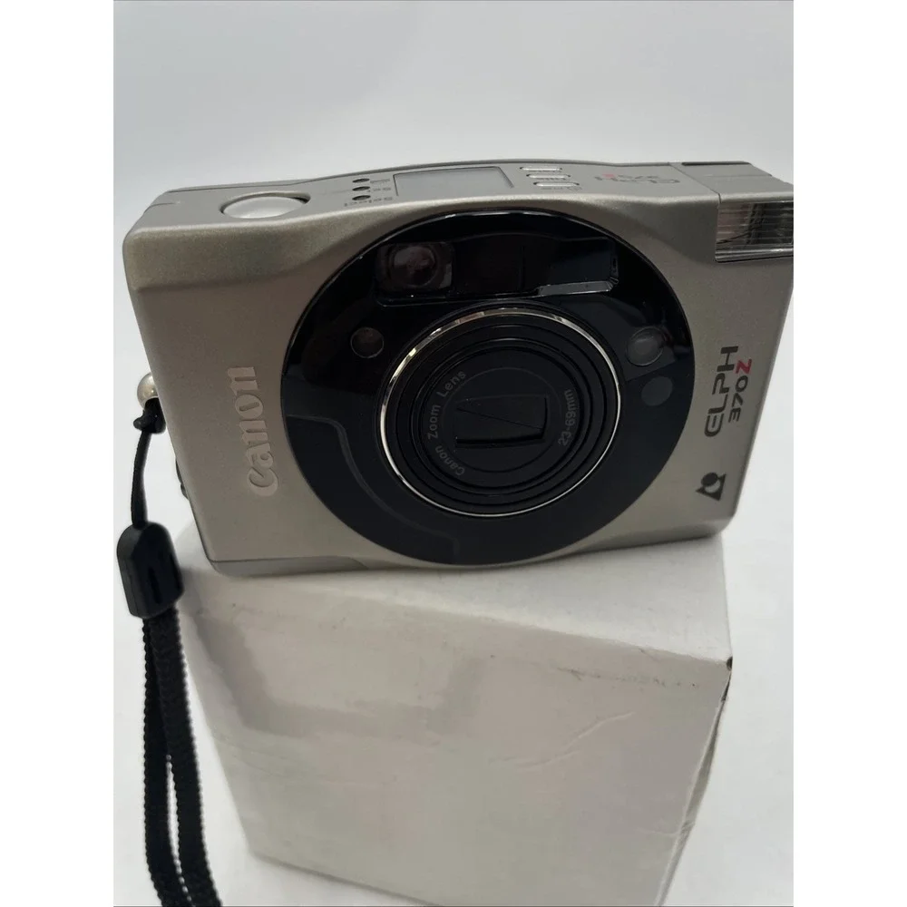Canon ELPH 370Z Advantix 24mm Cartridge Point & Shoot Film Camera+Battery Tested